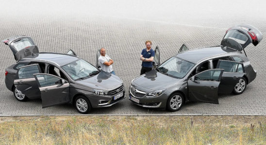 Немцы сравнили новый Lada Vesta SW с подержанным Opel Insignia ST
