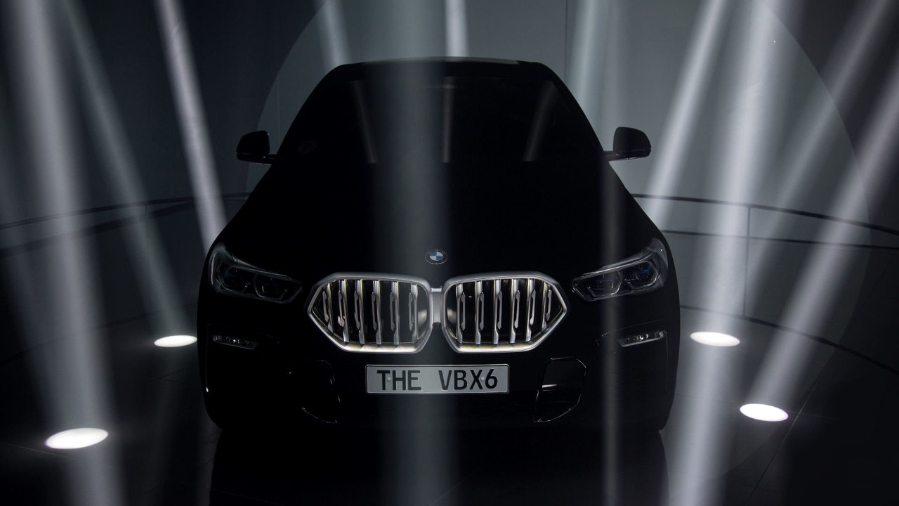 BMW X6 Vantablack 