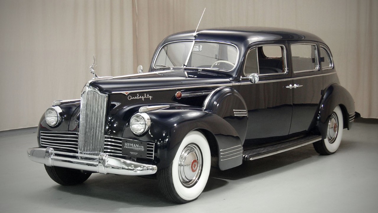 Первый в мире автомобиль с электрическими стеклоподъёмниками Packard 180
