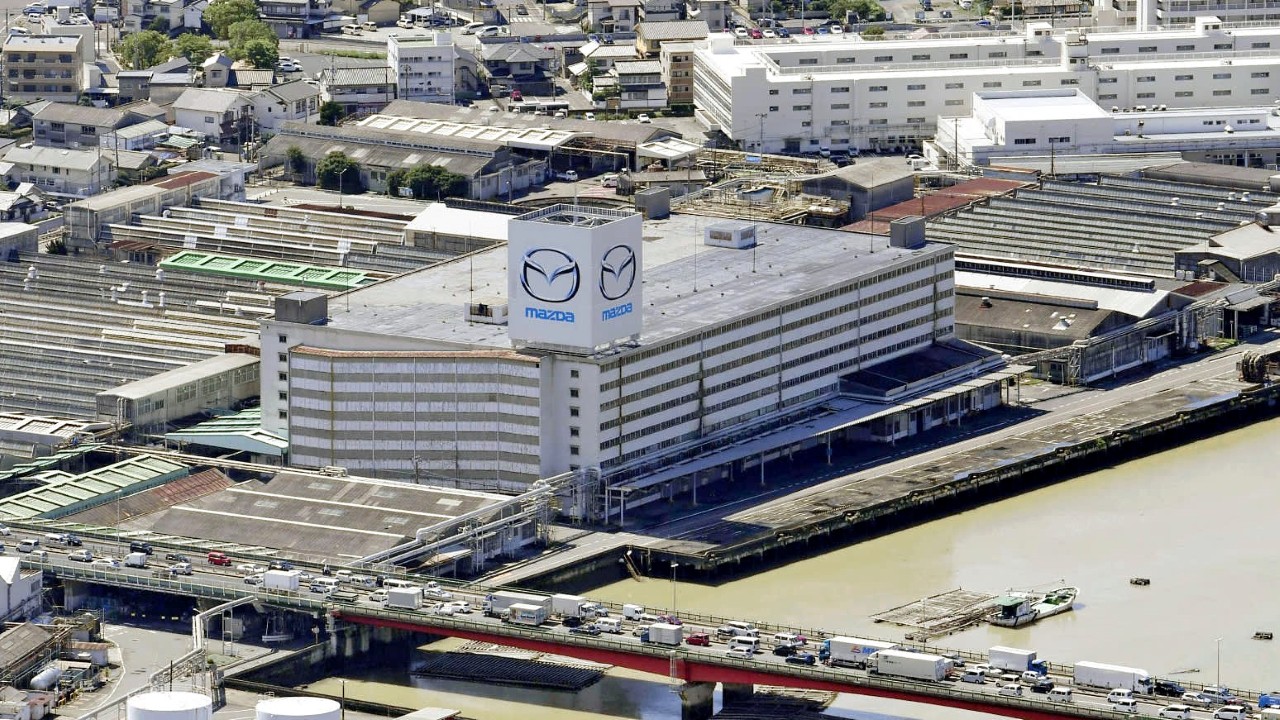 Завод Mazda в Хиросиме