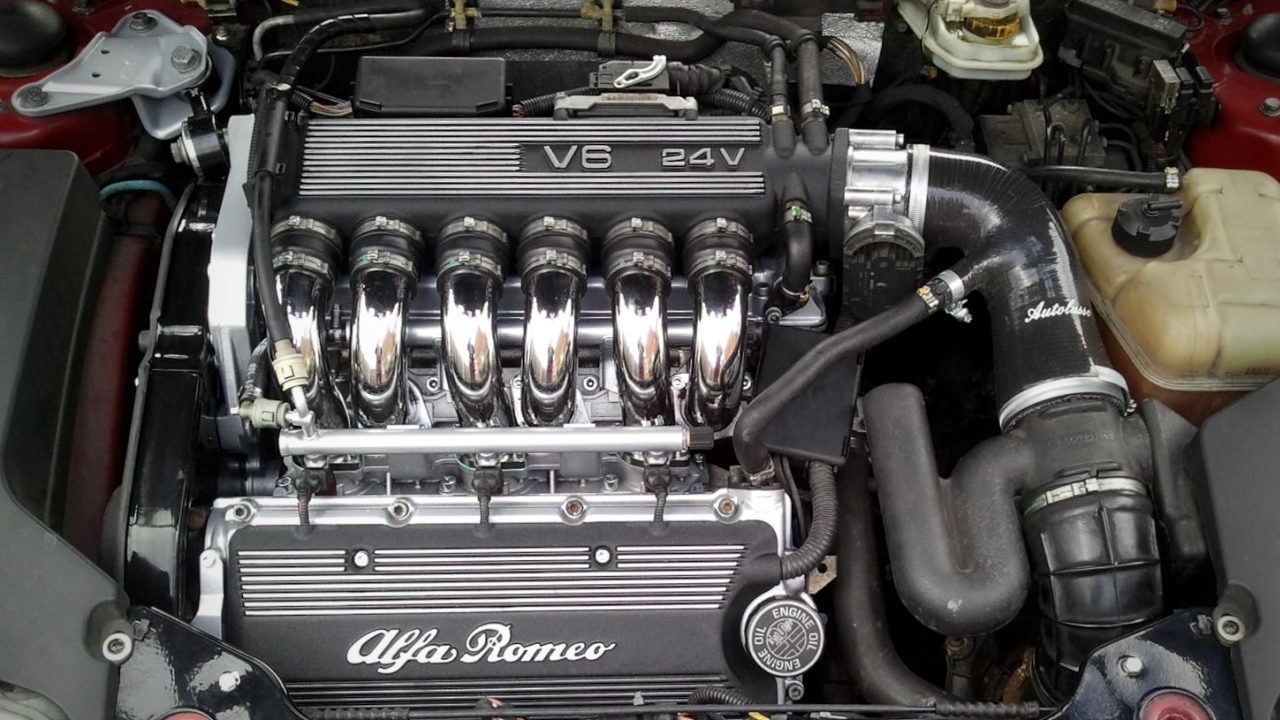 Двигатель V6 Alfa Romeo Busso