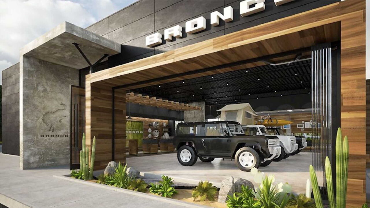 Для продажи Ford Bronco будут построены отдельные выставочные залы