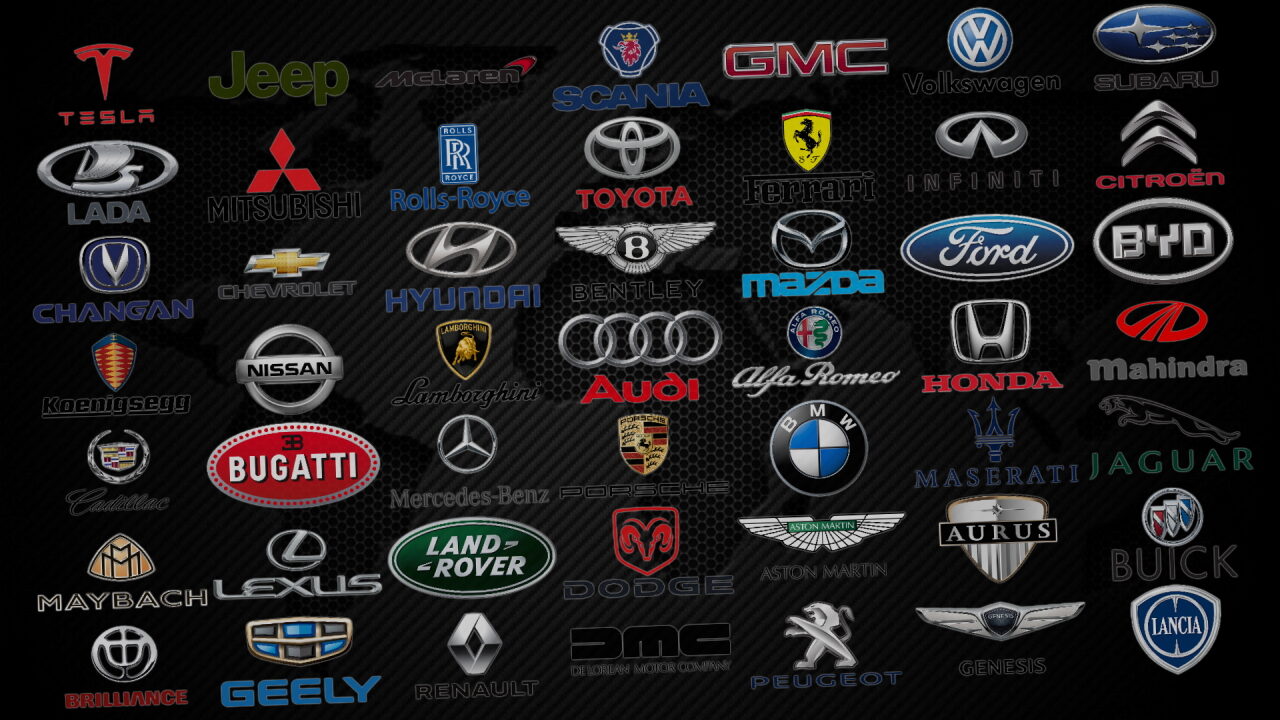 Логотипы, значки, эмблемы марок автомобилей
