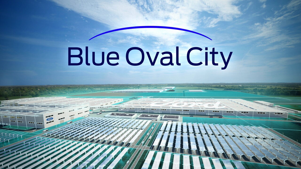 Для производства аккумуляторов Ford построит три отдельных завода Blue Oval City