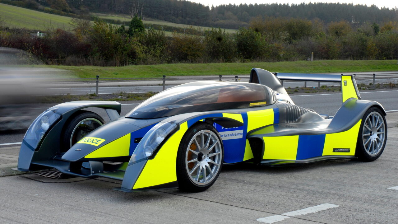 Необычные автомобили британской полиции