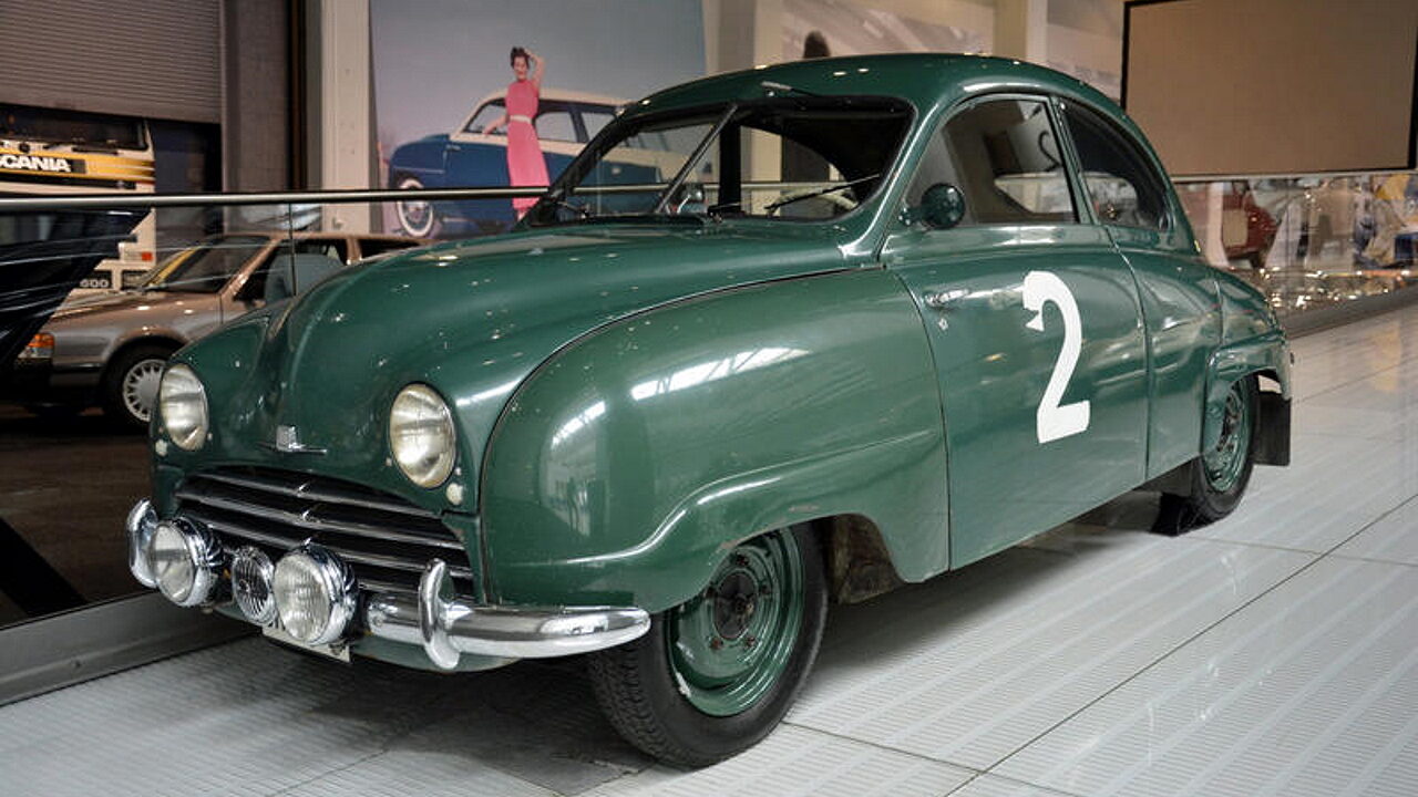Уникальные автомобили в музее SAAB