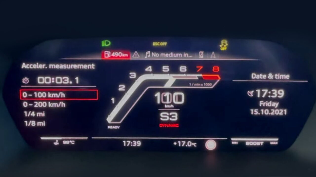 Новый Audi RS3 оказался быстрее Ferrari Enzo