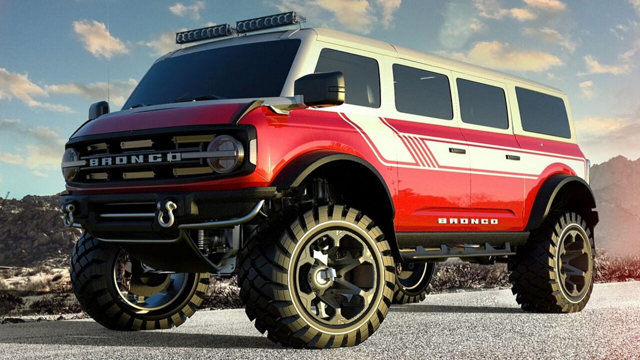 Azerbaijani designer turns Ford Bronco into UAZ 