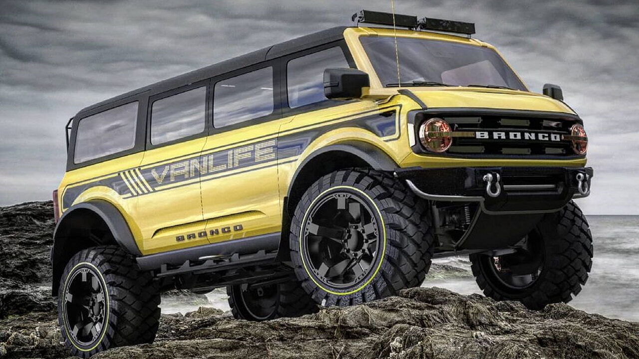 Азербайджанский дизайнер превратил Ford Bronco в УАЗ «Буханку»