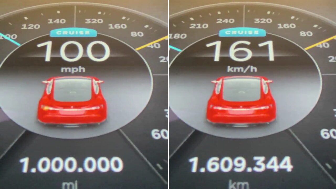 Немец преодолел миллион миль на электромобиле Tesla Model S