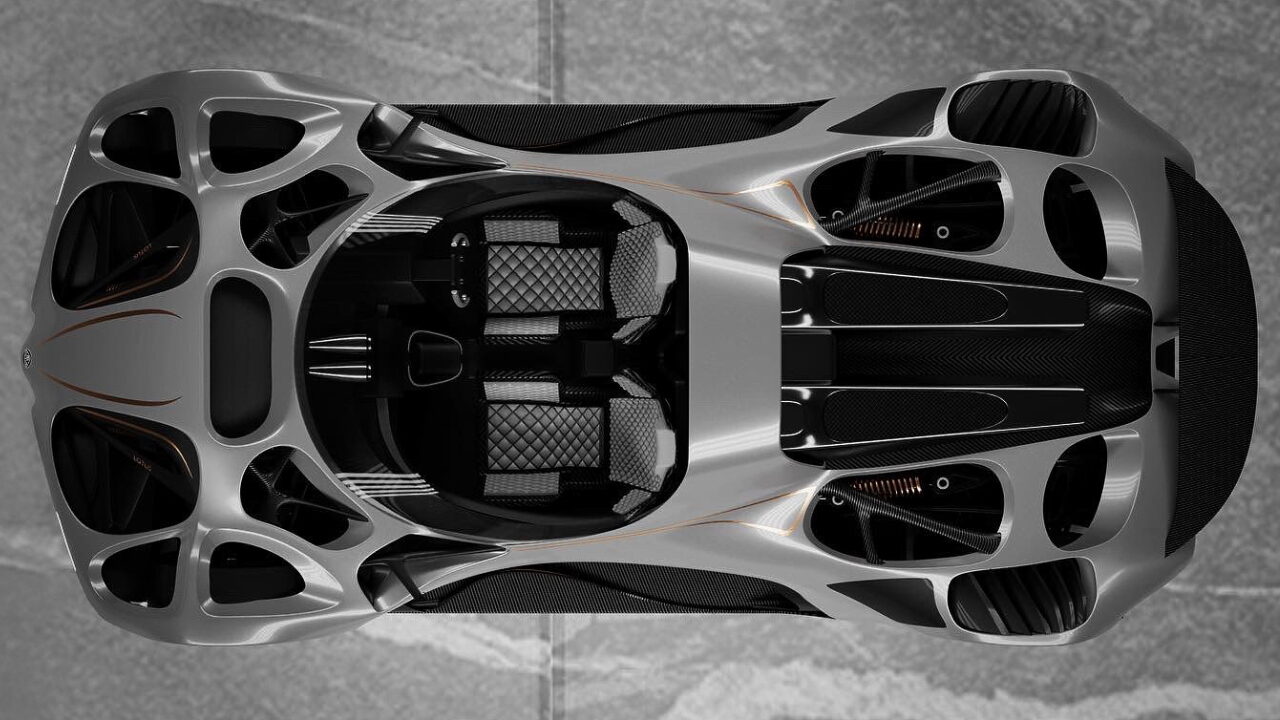 Lotus Evanora - the project of the ideal racing car from an Indian designer