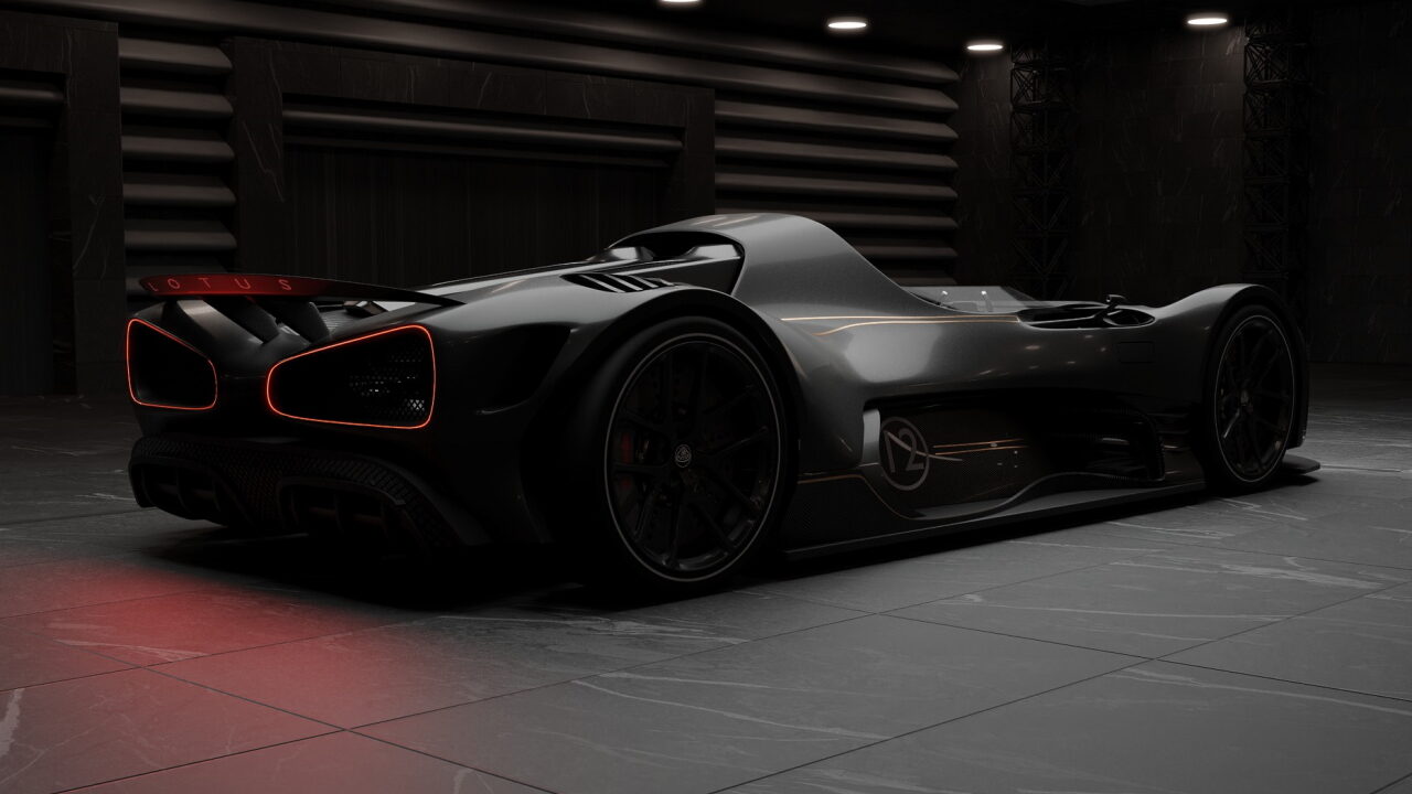Lotus Evanora - проект идеального гоночного автомобиля от индийского дизайнера