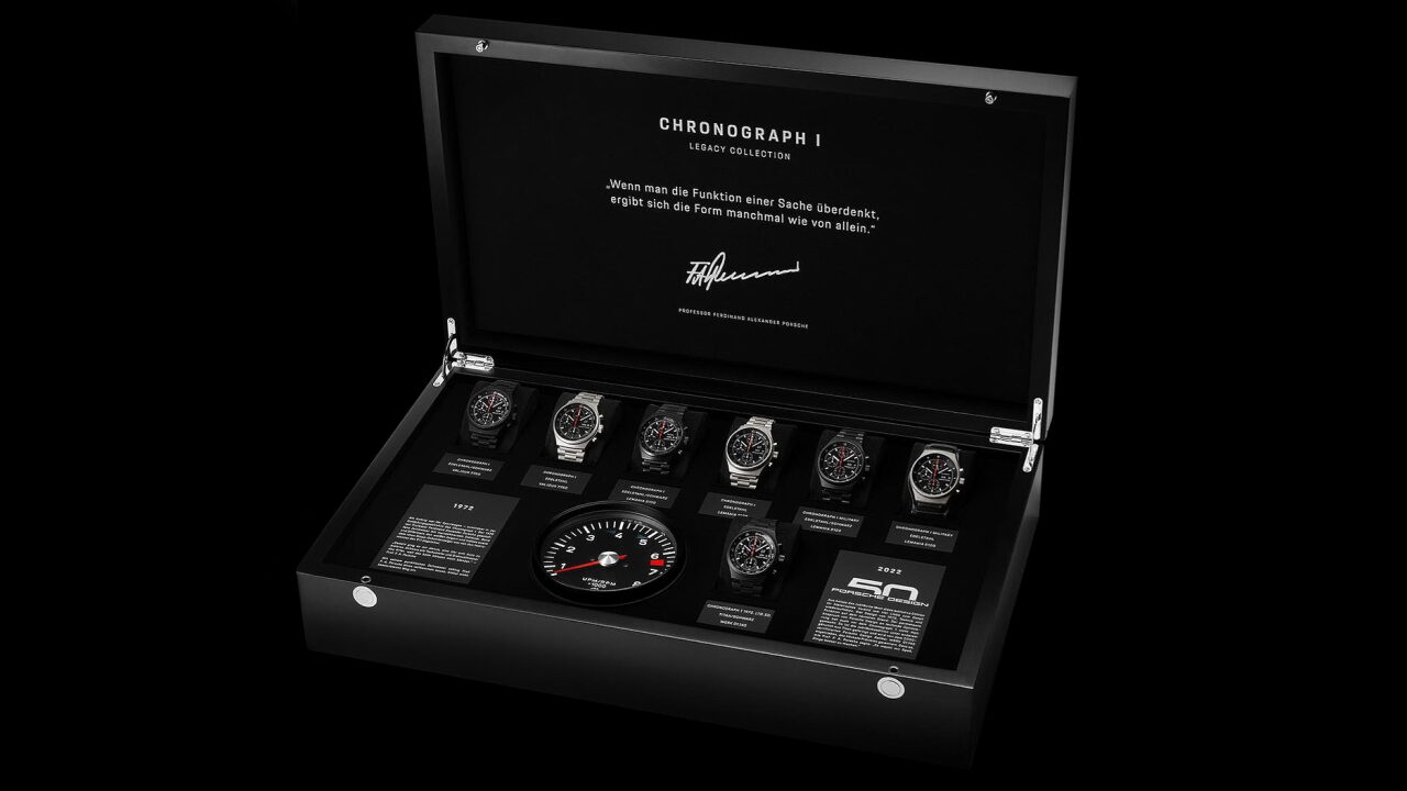 Компания Porsche Design отметила 50-летие новыми часами