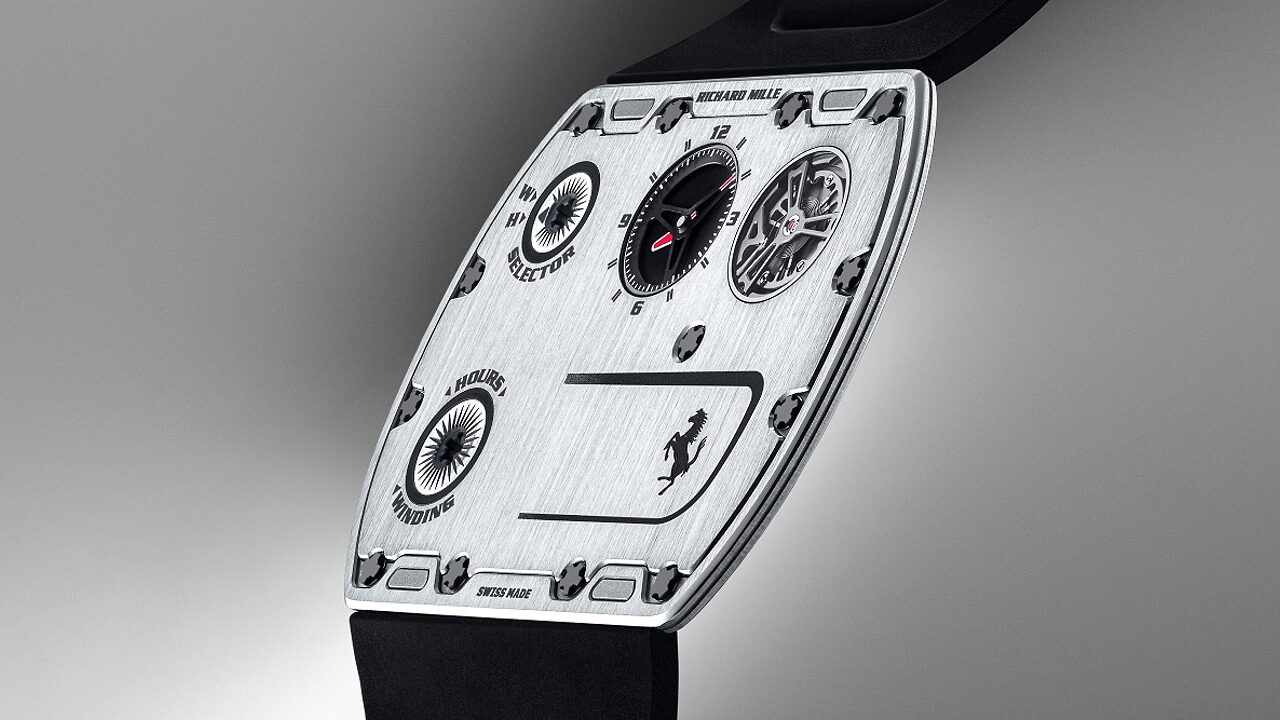 Самые тонкие часы в мире Richard Mille UP-01 Ferrari