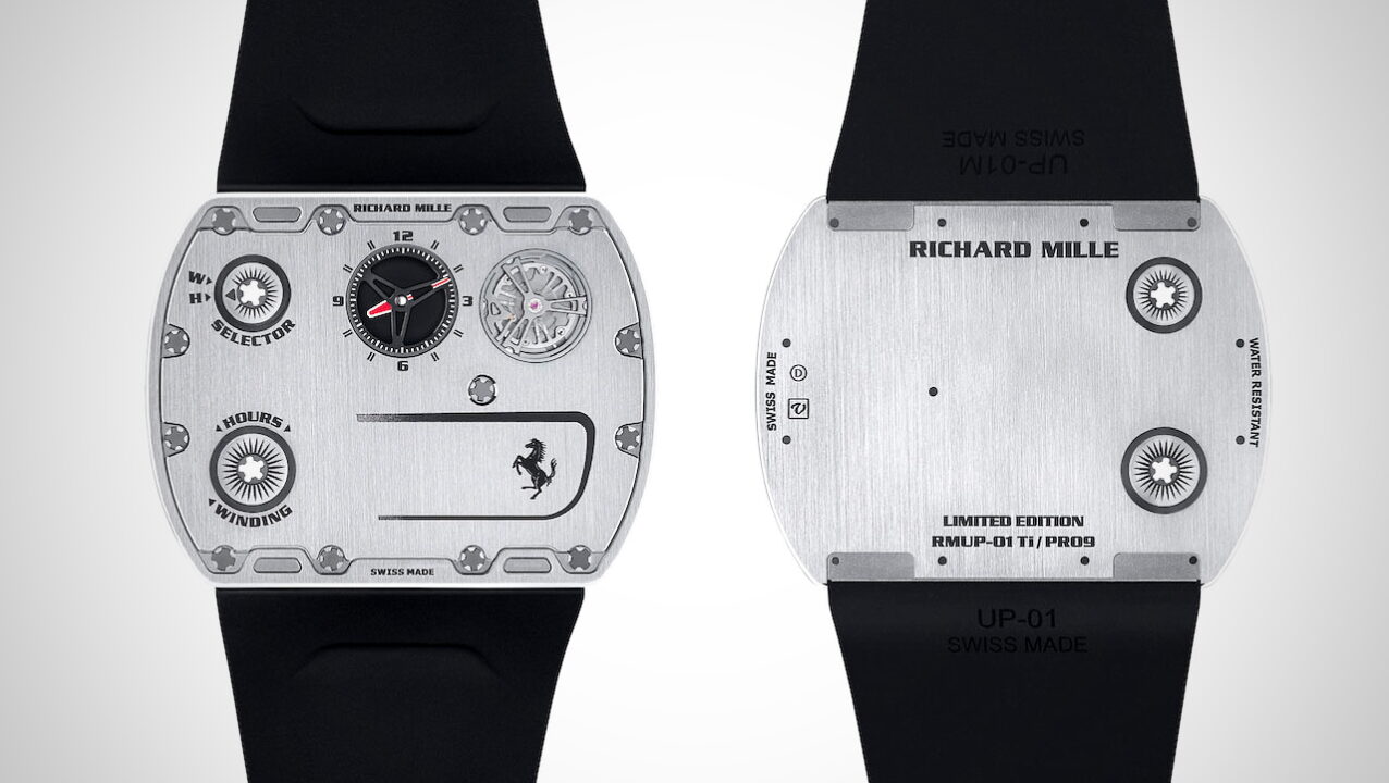Самые тонкие часы в мире Richard Mille UP-01 Ferrari