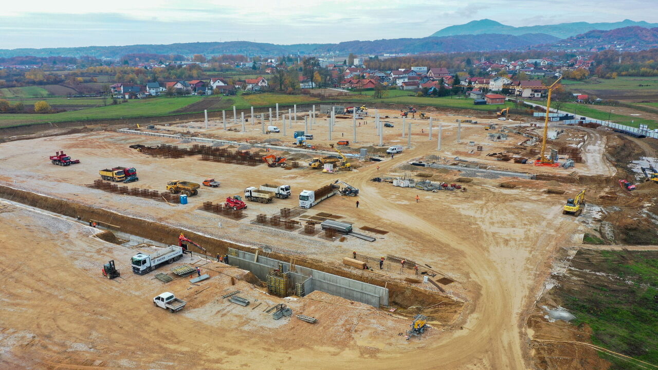 В Хорватии началось строительство Rimac Campus