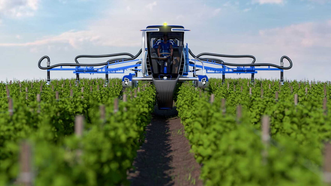Pininfarina и New Holland разрабатывают трактор для виноделов