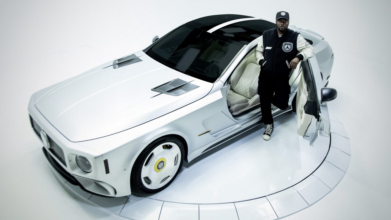 Американский хип-хоп исполнитель построил автомобиль своей мечты